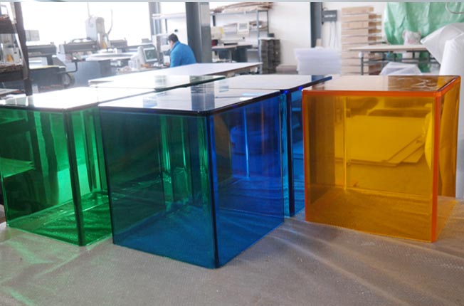 彩色透明凳