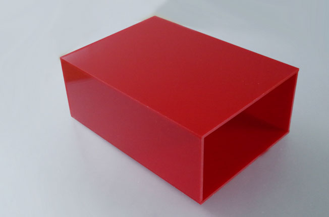 廊坊红色亚克力盒子